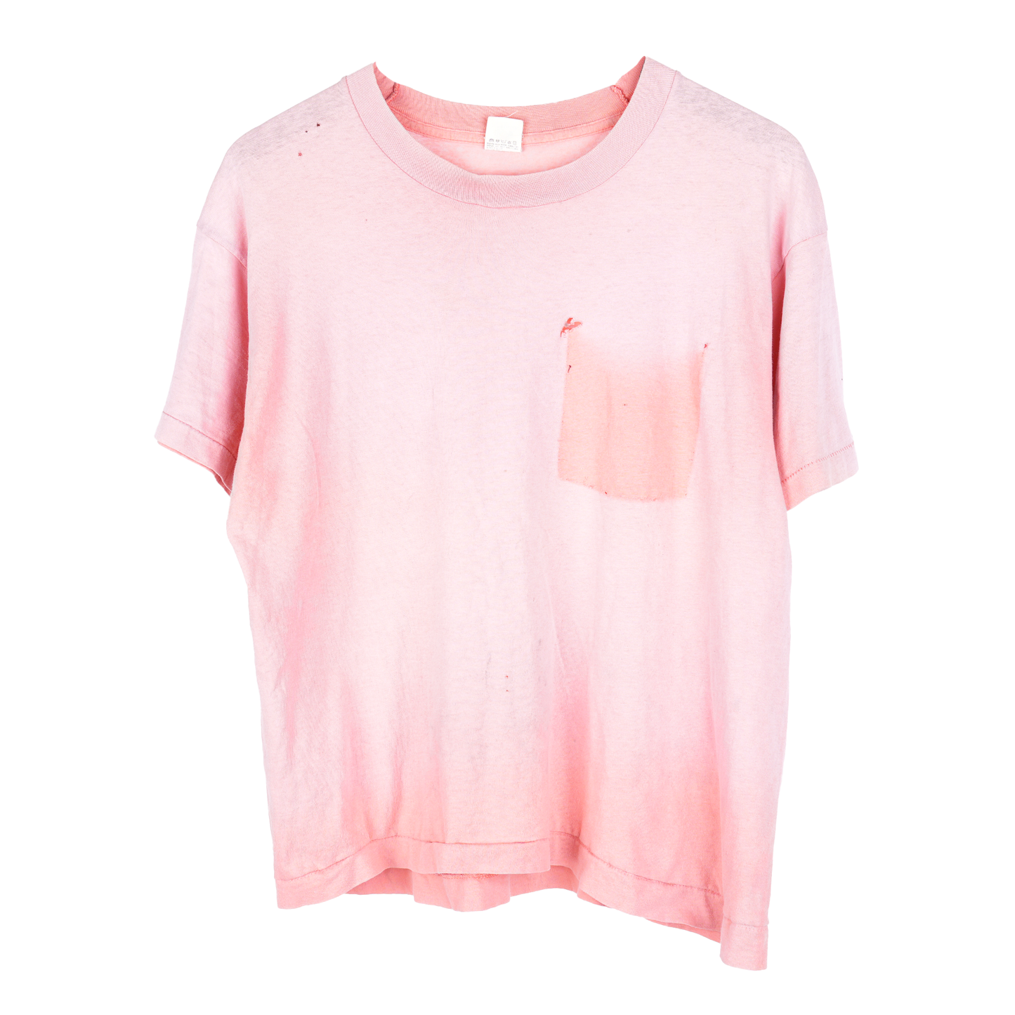 BLANK SALMON BOXY POCKET T-SHIRT