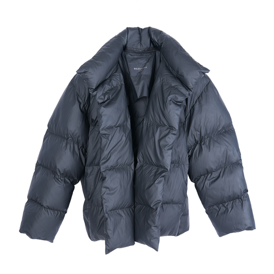 BALENCIAGA OVERSIZE WRAP PUFFER JACKET