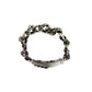 Chrome Hearts Silver Fancy Link Dagger Bracelet Pave Diamond