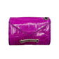 CHROME HEARTS EXOTIC PINK CROCODILE LEATHER WALLET SNAP