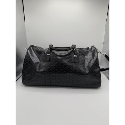 GOYARD BOSTON 50 SAC JET BLACK DUFFLE BACK
