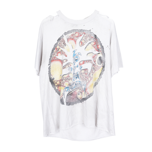 THRASHED LOLLAPALOOZA '94 WHITE T-SHIRT