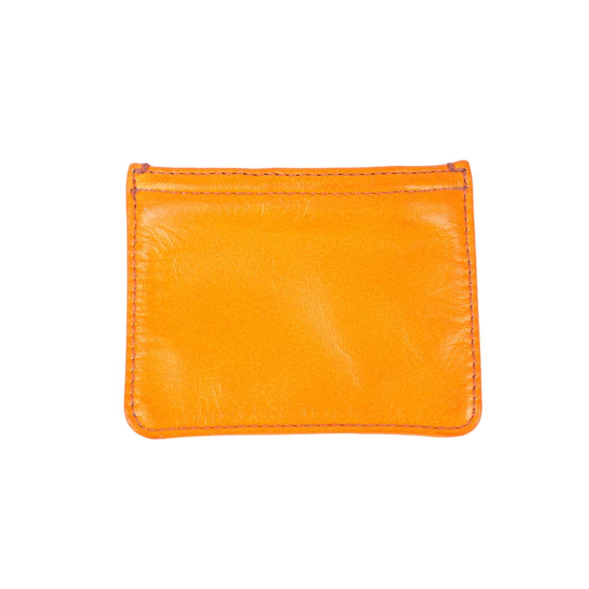 CHROME HEARTS NEON ORANGE COIN POUCH