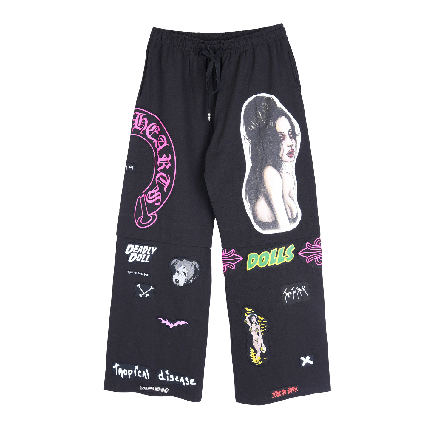 CHROME HEARTS MAXFIELDS DEADLY DOLL SWEATPANTS