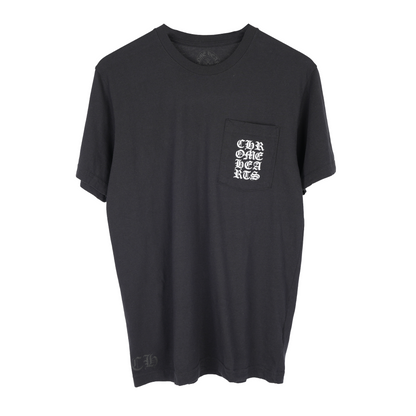 CHROME HEARTS SCRIPT LOGO POCKET TEE