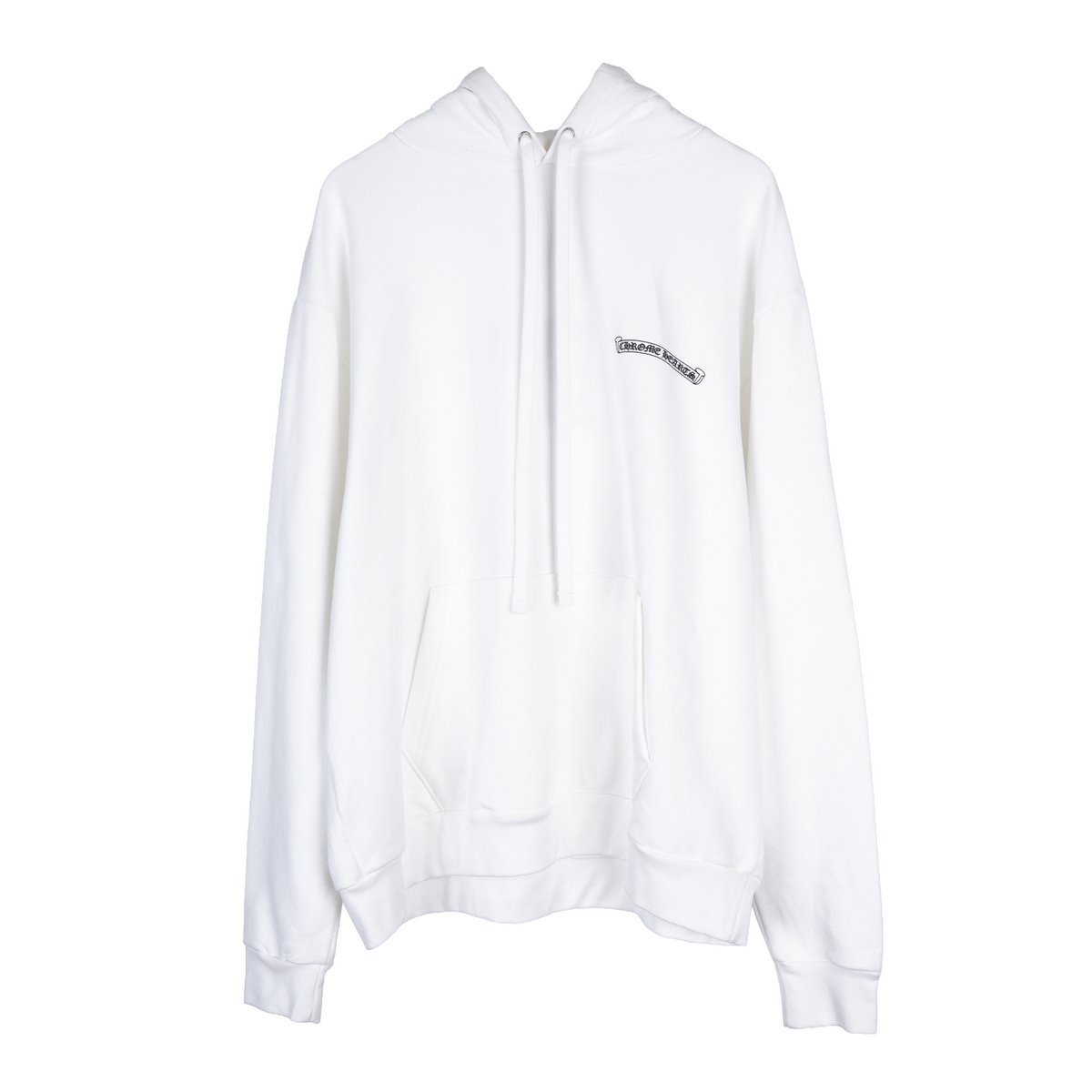 CHROME HEARTS ST. BARTHS EXCLUSIVE PULL OVER WHITE HOODIE