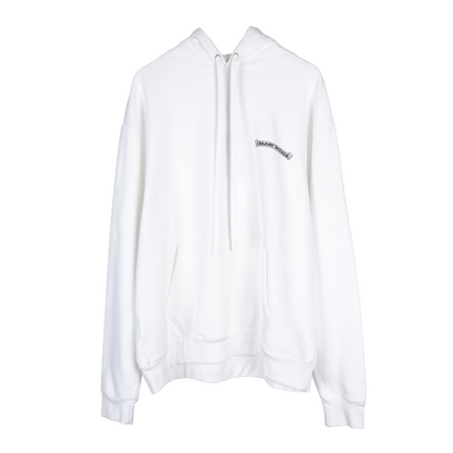 CHROME HEARTS ST. BARTHS EXCLUSIVE PULL OVER WHITE HOODIE