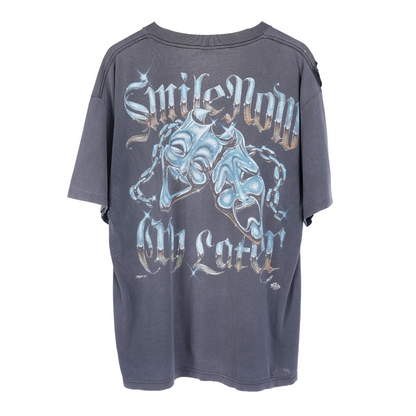 VINTAGE THRASHED SMILE NOW CRY LATER TEE