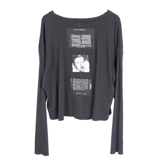 ERD DEMON RIBBED ASSEMBLAGE LONG SLEEVE