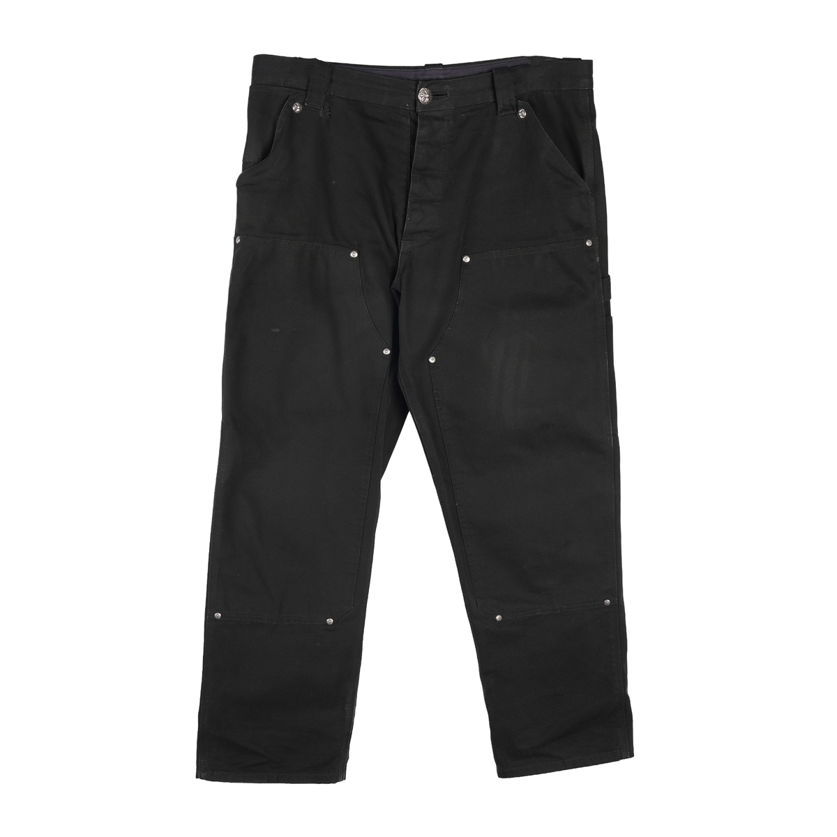 CHROME HEARTS DOUBLE KNEE CARPENTER PANTS