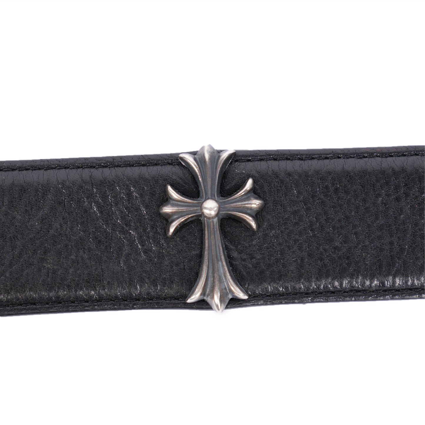 CHROME HEARTS CROSS STUDDED BELT STRAP SIZE 38