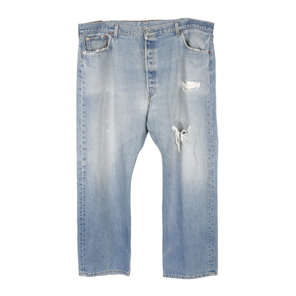 VINTAGE LEVI'S 501 THRASHED DENIM PANTS