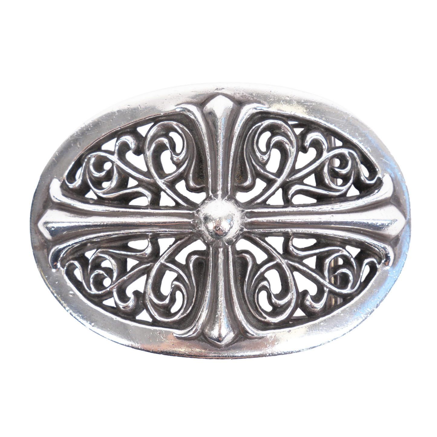 CHROME HEARTS OVAL BUCKLE