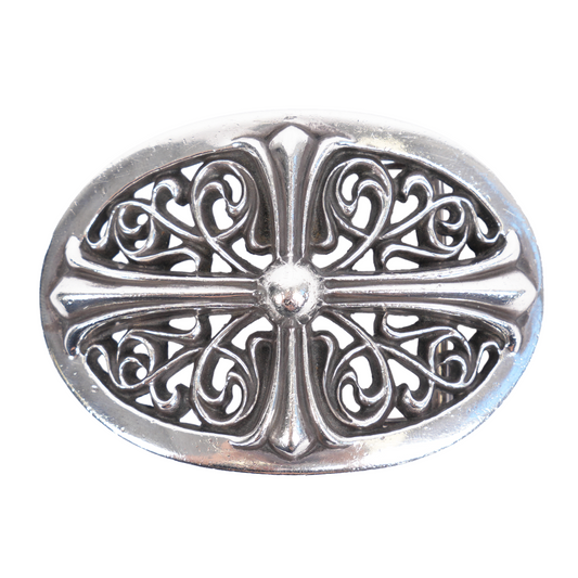 CHROME HEARTS OVAL BUCKLE
