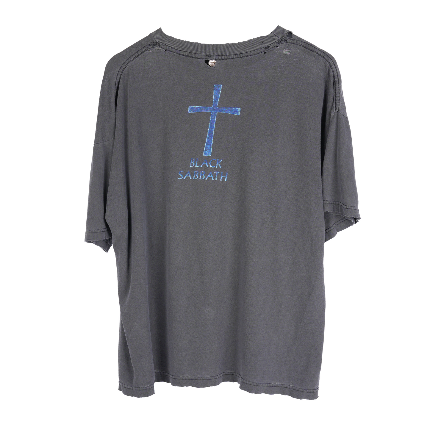 VINTAGE FADED BLACK SABBATH CROSS TEE
