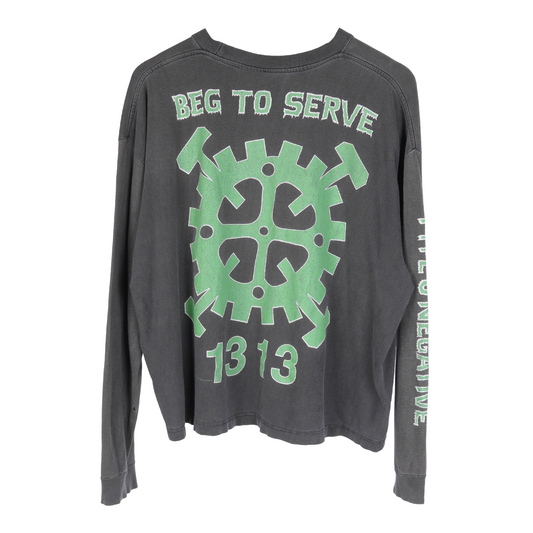 VINTAGE TYPE O NEGATIVE BEG TO SERVE LONG SLEEVE