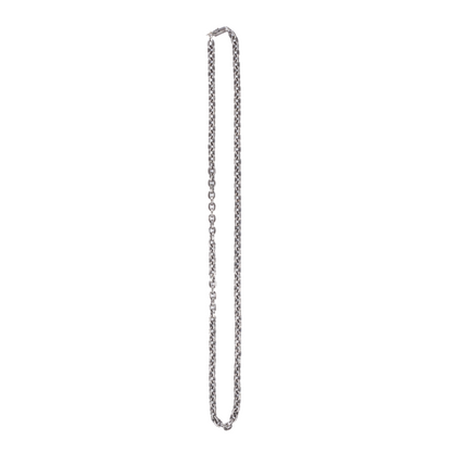 CHROME HEARTS SILVER PAPER CHAIN NECKLACE