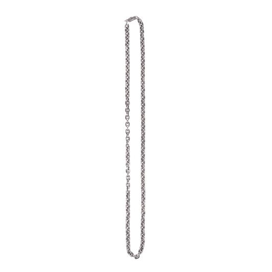 CHROME HEARTS SILVER PAPER CHAIN NECKLACE