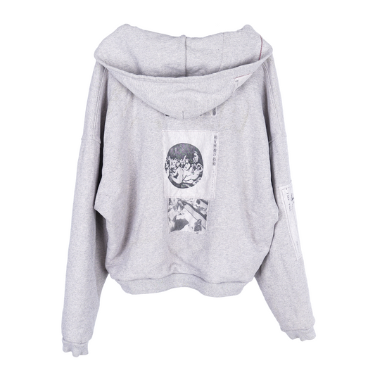 ERD GREY THERMAL LINED ASSEMBLAGE HOODIE