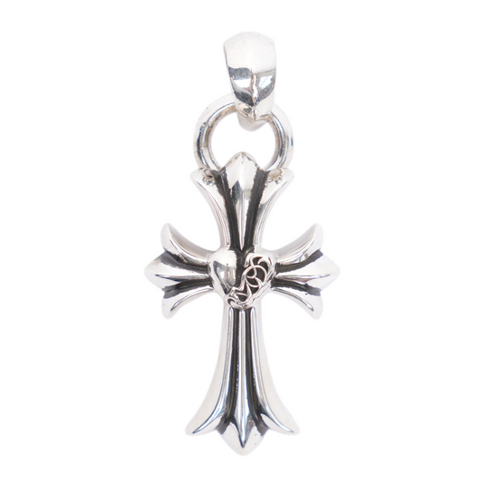 CHROME HEARTS HEART CROSS PENDANT