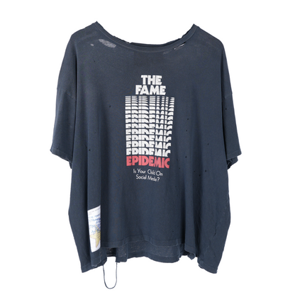 PALY HOLLYWOOD 'THE FAME EPIDEMIC' DISTRESSED TEE