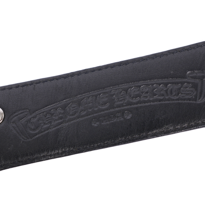 CHROME HEARTS CROSS STUDDED BELT STRAP SIZE 38