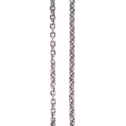 CHROME HEARTS SILVER PAPER CHAIN NECKLACE