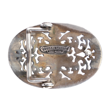 CHROME HEARTS STAR OVAL BUCKLE