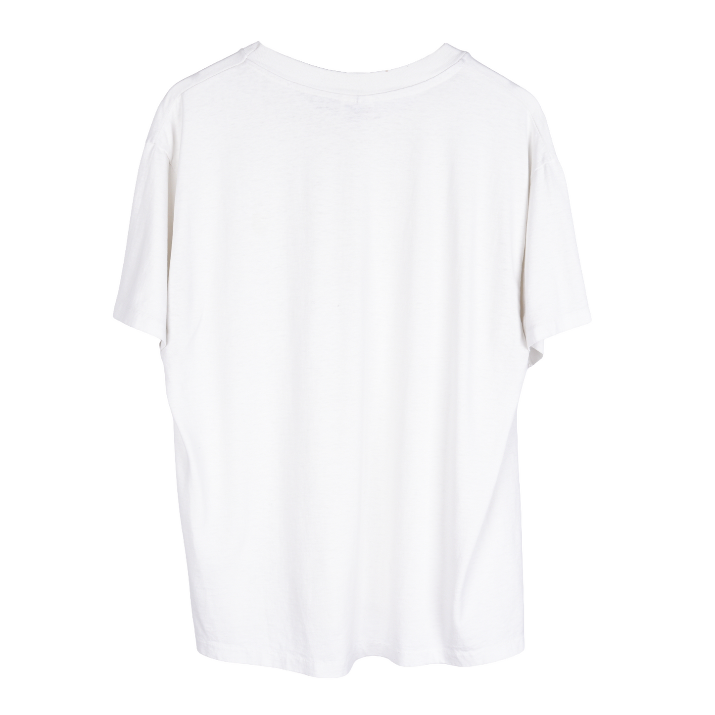 VINTAGE WHITE HANES BLANK TEE