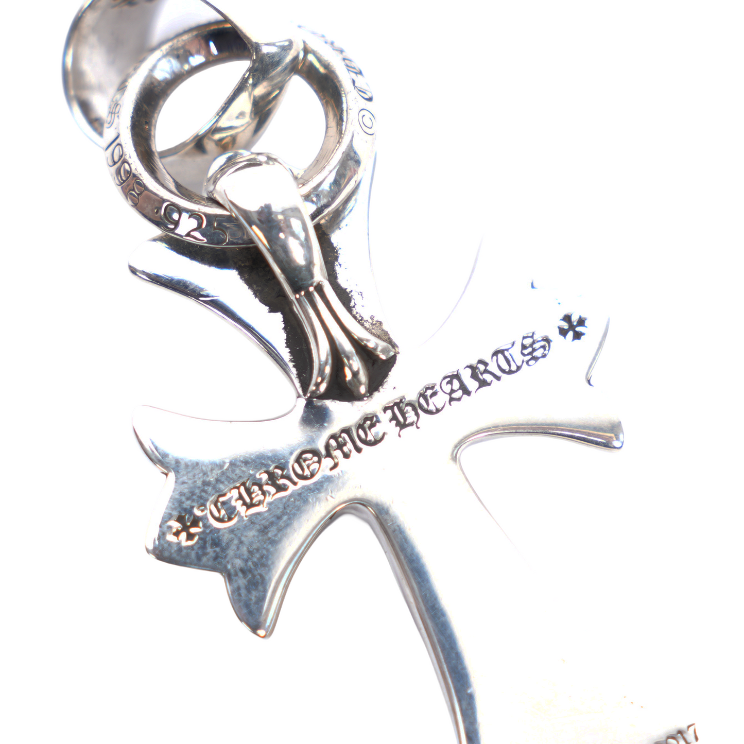 CHROME HEARTS HEART CROSS PENDANT