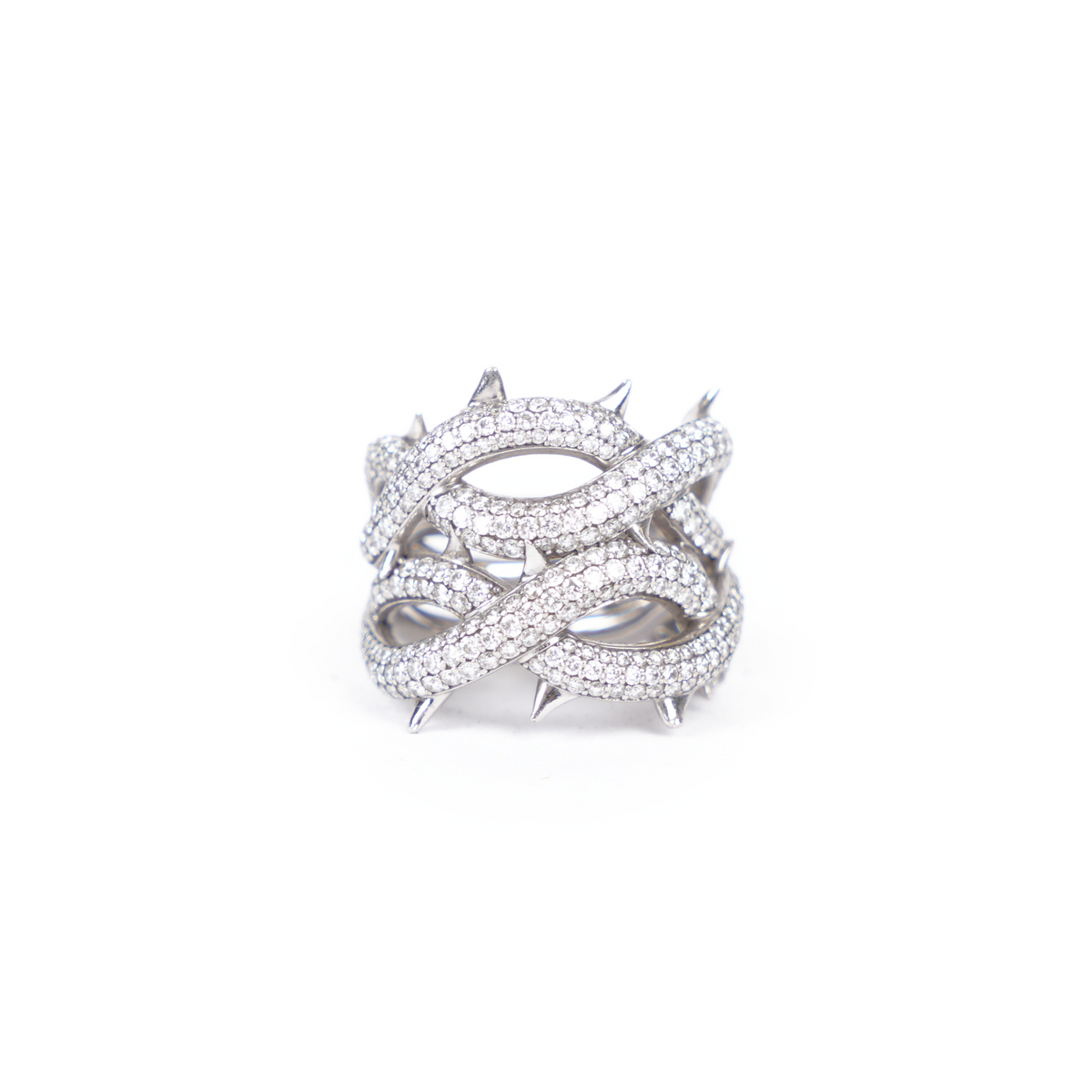 ALEX MOSS DIAMOND THORN RING