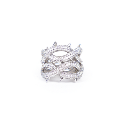 ALEX MOSS DIAMOND THORN RING