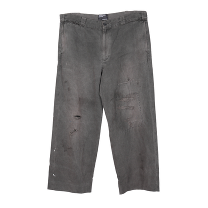 ERD Soso's Repaired Faded Black Trousers