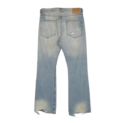ENFANTS RICHES DÉPRIMÉS ERD WIDER LEG FLARED DISTRESSED DENIM