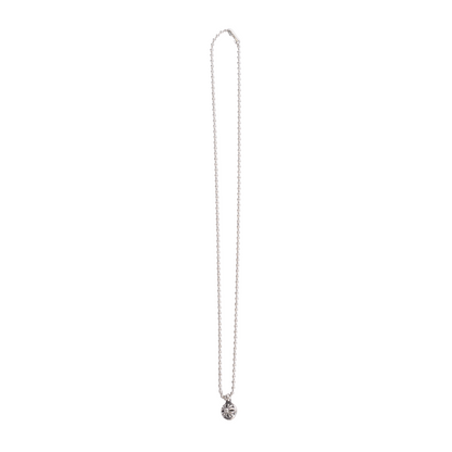 CHROME HEARTS CROSS BALL CHARM NECKLACE