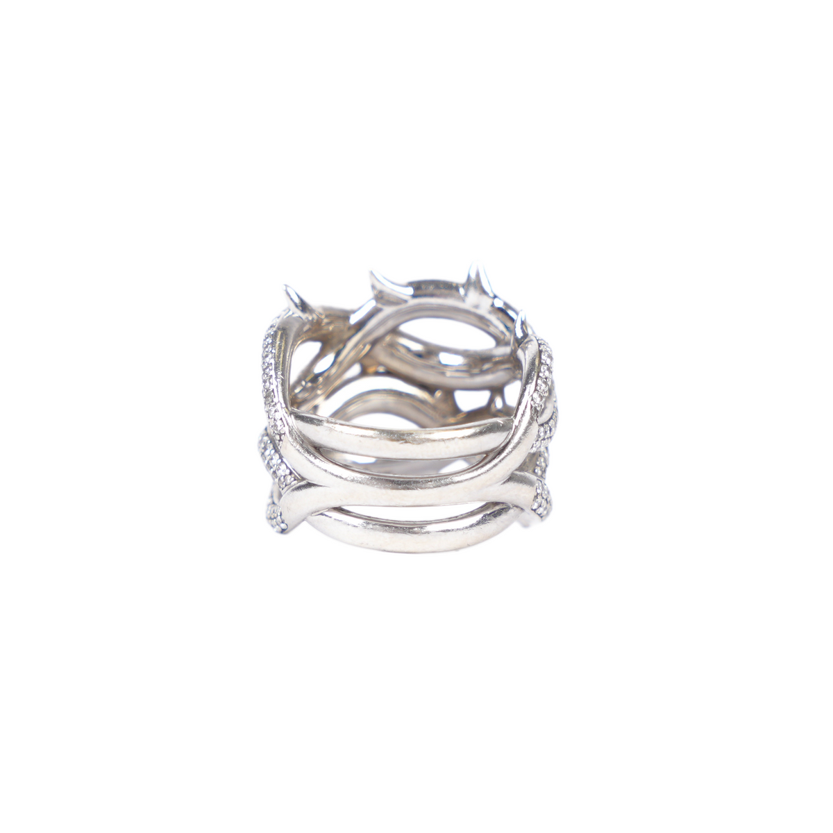 ALEX MOSS DIAMOND THORN RING