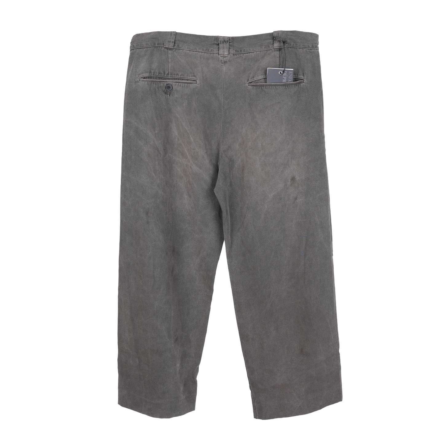 ERD Soso's Repaired Faded Black Trousers