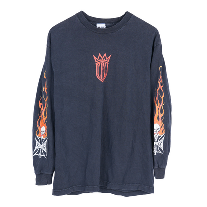 WCC SKULL FLAME LOGO LONG SLEEVE