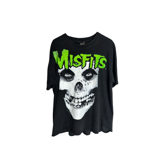 MISFITS VINTAGE CRESSENDO TEE GREEN GHOST