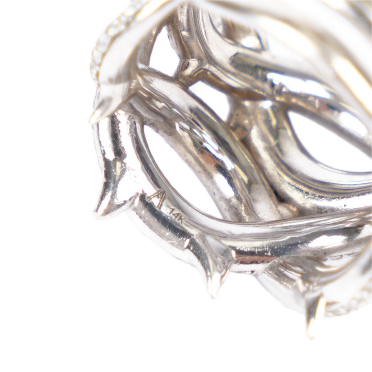 ALEX MOSS DIAMOND THORN RING