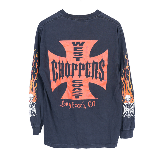 WCC SKULL FLAME LOGO LONG SLEEVE