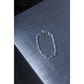 Chrome Hearts Tiny E Pave Blue Sapphire Bracelet 12 link