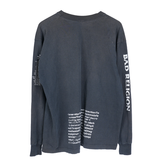 VINTAGE BAD RELIGION LONG SLEEVE TEE