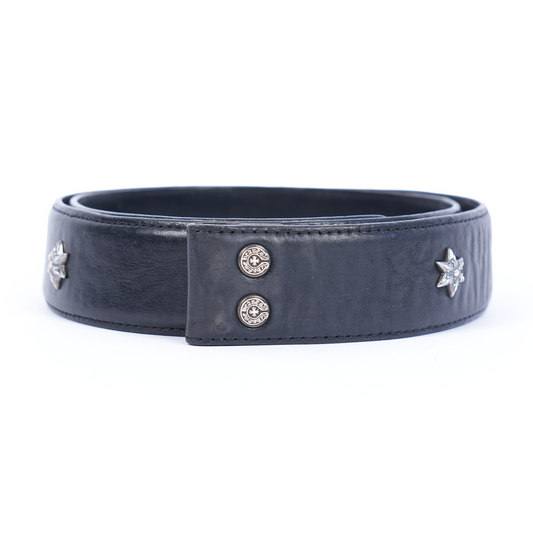 CHROME HEARTS STAR STUDDED BELT STRAP