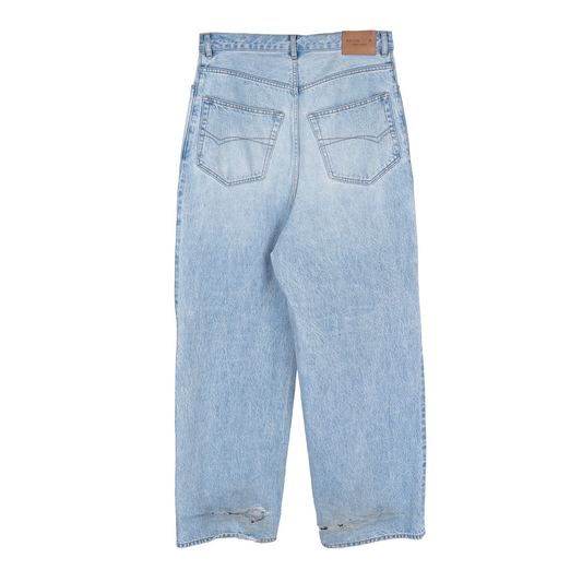 BALENCIAGA OVERSIZED BLUE DENIM