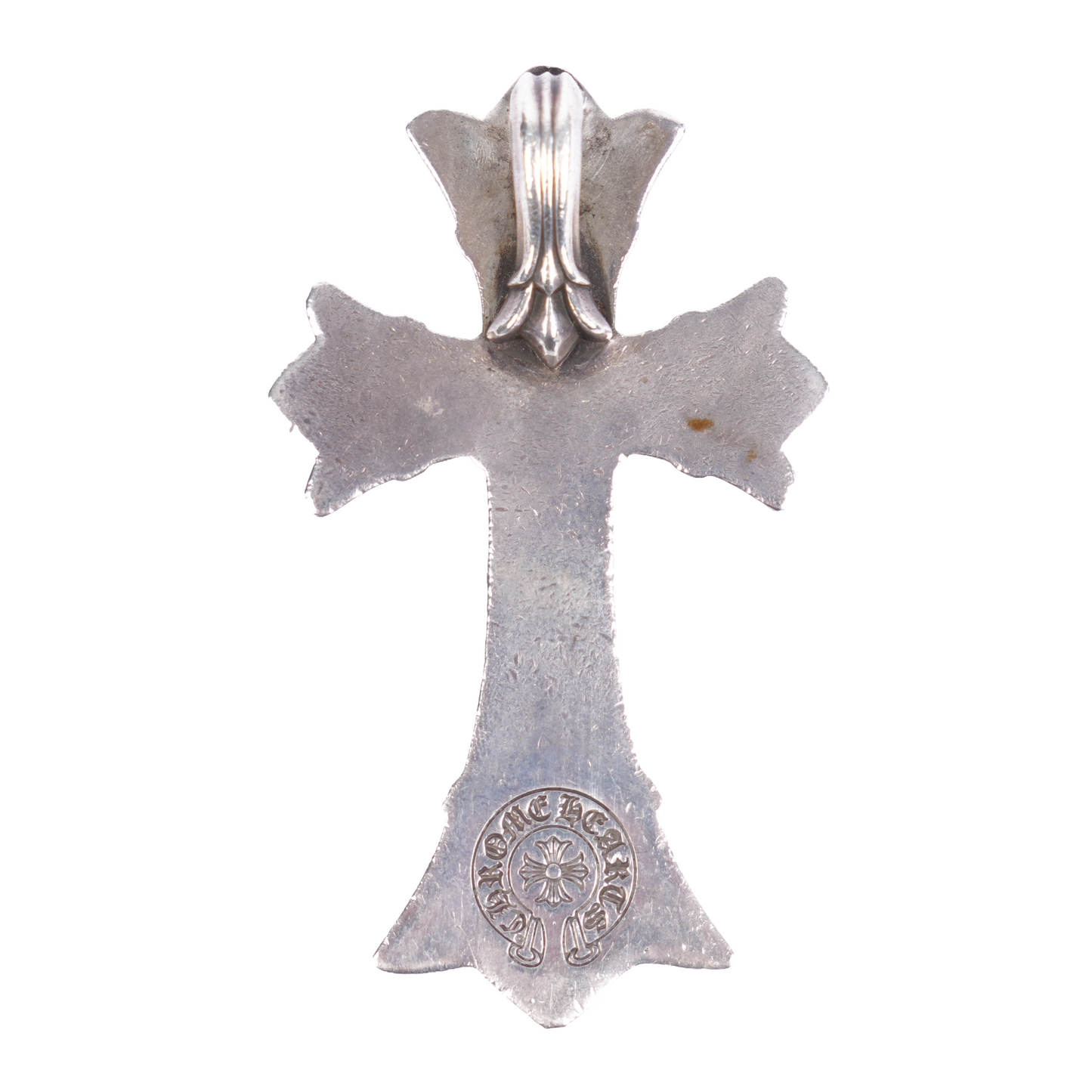 CHROME HEARTS LARGE DOUBLE MALTESE CROSS PENDANT