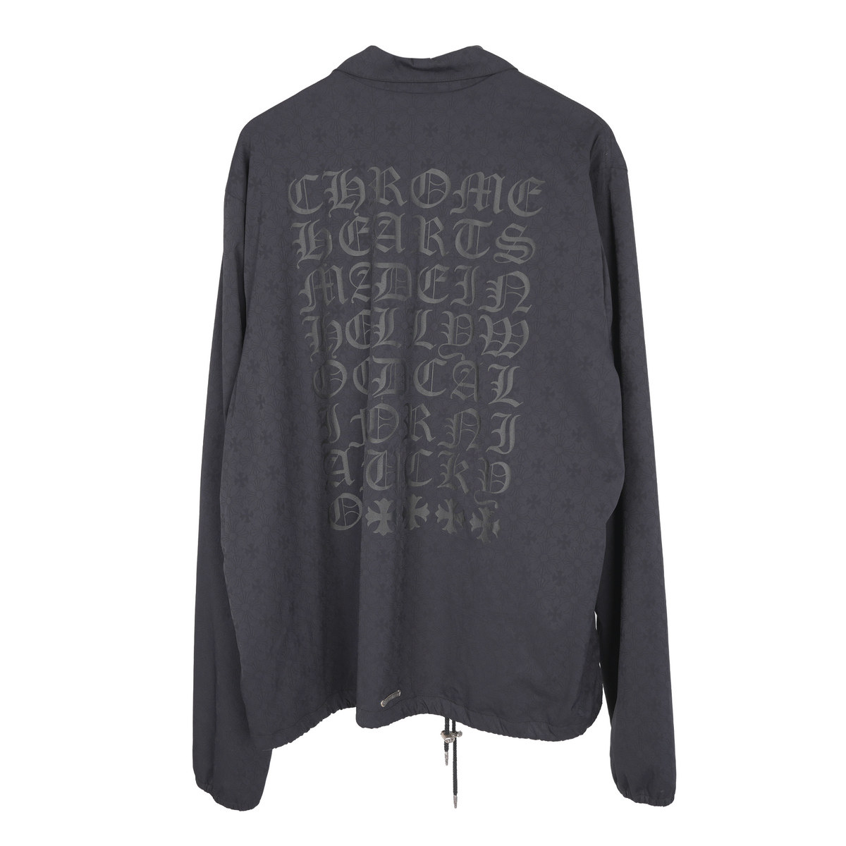CHROME HEARTS NYLON SCRIPT MONOGRAM WINDBREAKER