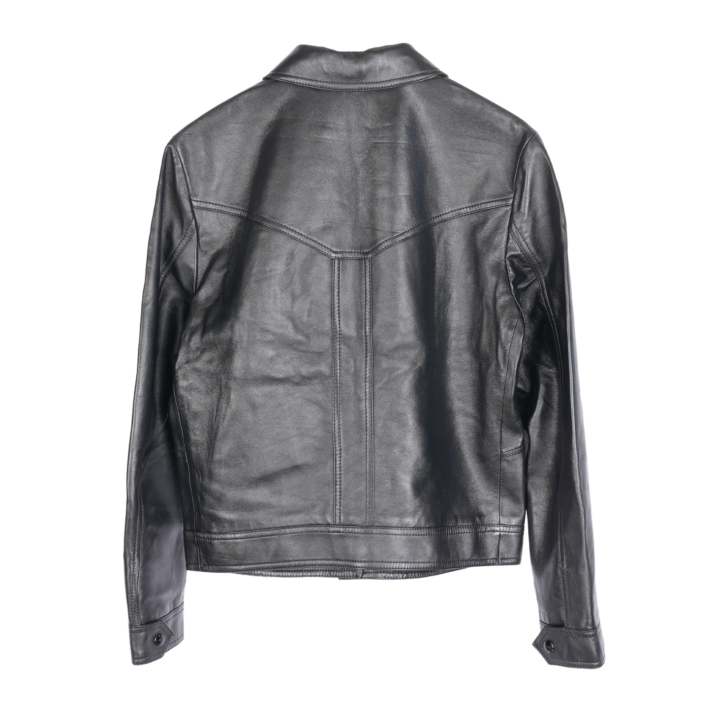 CELINE PANELLED LEATHER JACKET