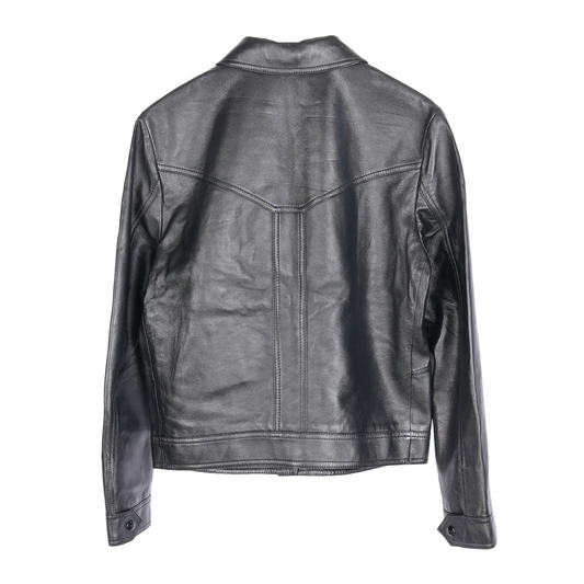CELINE PANELLED LEATHER JACKET