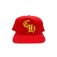 CHROME HEARTS RED CH CAP BASEBALL HAT